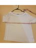 Pure Collection 100% Silk White Short Sleeve Silk Top Size 12 - photo 5