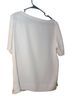 Pure Collection 100% Silk White Short Sleeve Silk Top Size 12 - photo 2