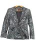 Alice + Olivia Floral Gray Black Blazer Size 6 - photo 1