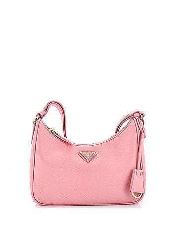 Prada Re-Edition Hobo Saffiano Leather Mini (view 1)