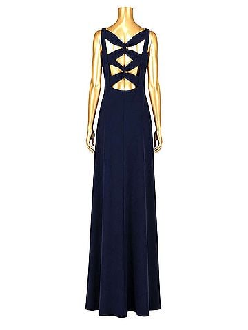 Theia Formal Maxi Cocktail Dress (view 2)