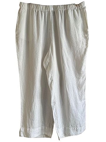 J.Jill Linen Cropped Wide Leg Casual Pants (view 1)
