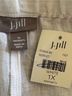 J.Jill 100% Linen Solid White Casual Pants Size 1X - photo 3