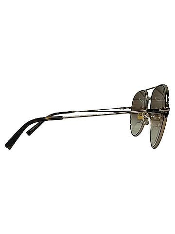 Givenchy Givenchy Aviator Sunglasses in Brown Metal (view 2)