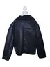 Old Navy 100% Polyester Black Faux Leather Jacket Size XL - photo 2