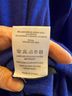 Sandro 90% Merino 10% Cashmere 100% Silk Solid Blue Pullover Sweater Size L - photo 5