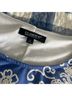 Glamour Floral Blue White Cocktail Dress Size 12 - photo 8
