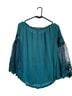 American Rag Teal Blouse Size L - photo 2