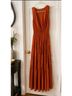 Taylor Orange Cocktail Dress Size XS - photo 4