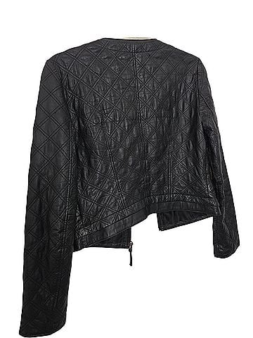 Zara Basic Leather Jacket (view 2)