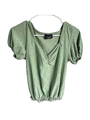 Discreet Short Sleeve Blouse (view 1)