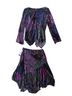 Patra Floral Multi Color Romper Size 12 - photo 2