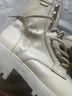 Velez 100% Leather Floral White Boots Size EU 38 - photo 5