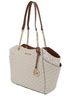 Michael Kors 100% Leather Print Brown Ivory Shoulder Bag One size - photo 3