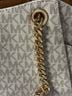 Michael Kors 100% Leather Print Brown Ivory Shoulder Bag One size - photo 7