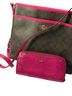 Coach 100% Leather Solid Brown Pink Shoulder Bag One size - photo 1