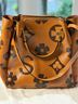 Walmart Brown Leather Tote One size - photo 5