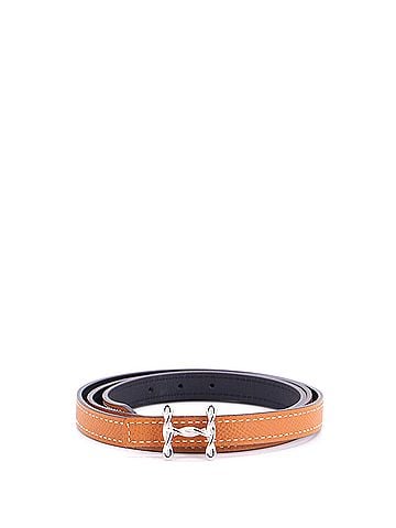 Hermès H Torsade Buckle Reversible Belt Leather Thin (view 1)