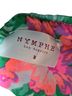 Nymphe 100% Polyester Floral Pink Green Yellow Sleeveless Turtleneck Size M - photo 2