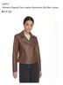 Levi's Brown Faux Leather Jacket Size XS - photo 4