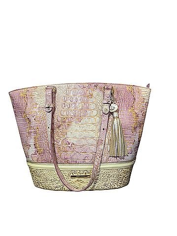 Brahmin Bowie Leather Tote (view 1)