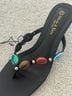 Olivia K Black Heels Size 7 1/2 - photo 5