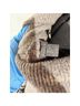 Tahari Stripes Gray Black Poncho Size L - photo 5