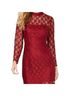 Betsey Johnson 92% Polyester 8% Spandex 100% Polyester Stars Red Cocktail Dress Size 12 - photo 1