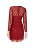 Betsey Johnson 92% Polyester 8% Spandex 100% Polyester Stars Red Cocktail Dress Size 12 - photo 2