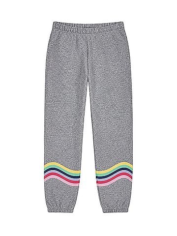 Aqua Brianna Colorful Wave Active Pants (view 1)