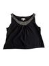 St. John Black Sleeveless Top Size XL - photo 1
