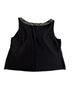 St. John Black Sleeveless Top Size XL - photo 2