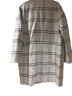 Everlane 68% Wool 24% Nylon 8% Other 55% Cotton 45% Cupro 100% Polyester Plaid Gray Coat Size 14 - photo 2