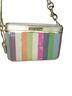 Coach 100% Canvas Gold White Green Wristlet One size - photo 1