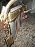 Coach 100% Canvas Gold White Green Wristlet One size - photo 4