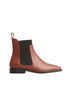 Everlane 100% Leather Brown Black Ankle Boots Size 10 - photo 5
