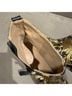 Tory Burch Floral Black Gold Ankle Boots Size 8 - photo 3