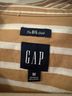 Gap Stripes Brown White Button-Down Shirt Size M - photo 3