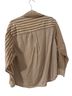 Gap Stripes Brown White Button-Down Shirt Size M - photo 2