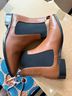 Everlane 100% Leather Brown Black Ankle Boots Size 10 - photo 4