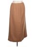 Doncaster Collection 100% Wool Solid Tan Doncaster Collection Wool Skirt Size 16 - photo 1