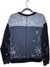 Johnny Was Black Gray Pullover Sweater Size S - photo 2
