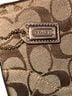 Coach Print Brown Leather Wristlet One size - photo 4