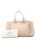 Prada 100% Canvas Brown Large Canvas Canapa Bijoux Satchel One size - photo 7