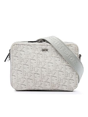 Dior Oblique Canvas Double Zip Crossbody (view 1)
