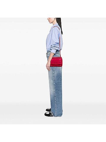 Miu Miu Canvas Canapa Chain Flap Crossbody (view 2)
