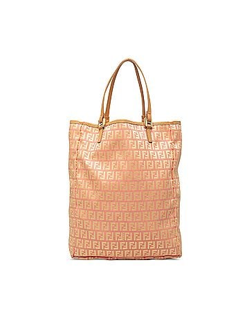 Fendi Zucchino Canvas Vertical Tote (view 1)