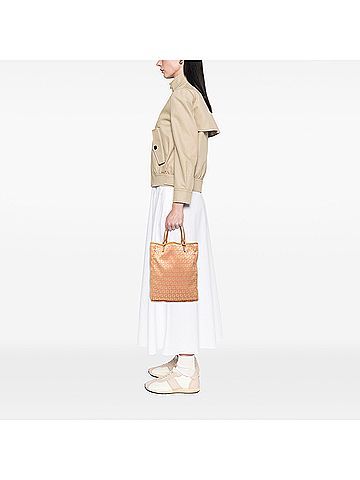 Fendi Zucchino Canvas Vertical Tote (view 2)