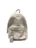 Nine West 100% Faux Leather Gray Leather Backpack One size - photo 1