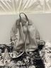 Nine West 100% Faux Leather Gray Leather Backpack One size - photo 8